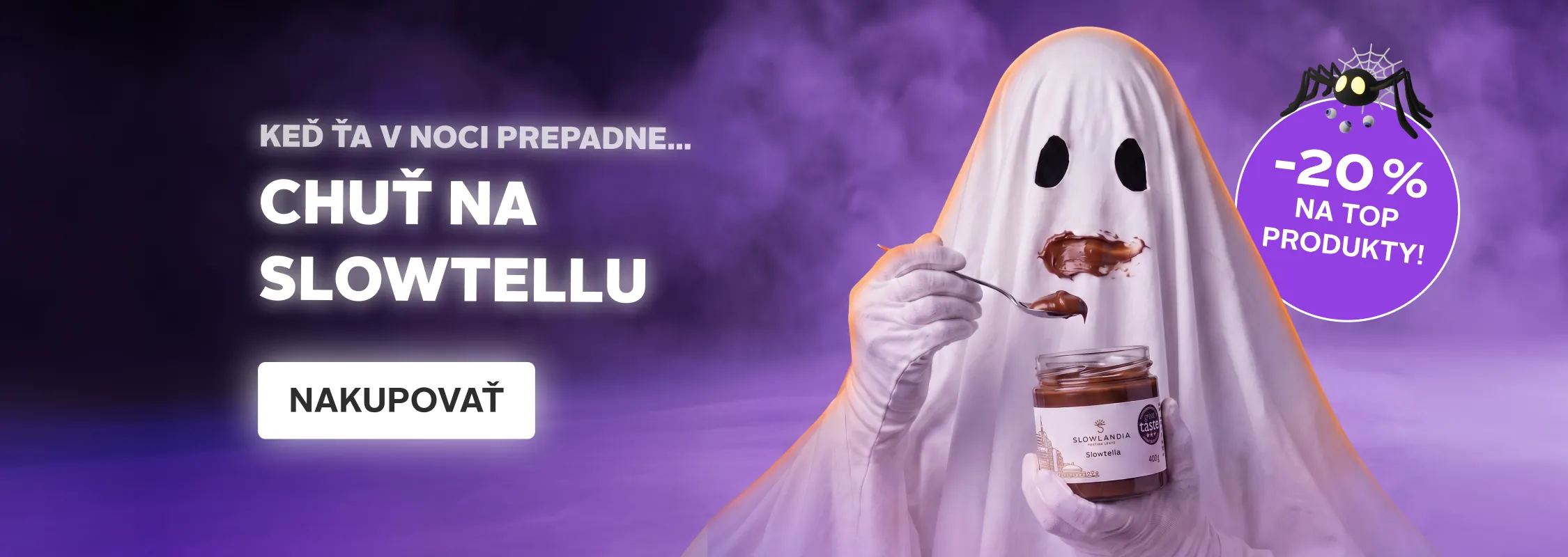 Halloween 2026 – Slowtella −20 % | Slowlandia